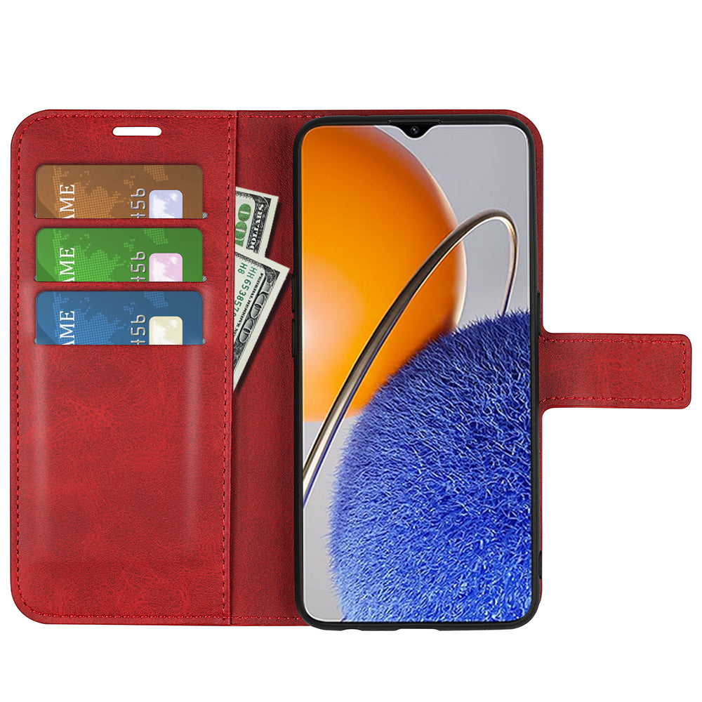 For Huawei nova Y61 4G Calf Texture PU Leather Phone Case Wallet Stand Full Body Flip Folio Square Magnetic Clasp Protective Cover For Huawei nova Y61 4G Calf Texture PU Leather Phone Case Wallet Stand Full Body Flip Folio Square Magnetic Clasp Protective Cover